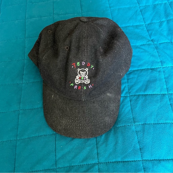 Teddy Fresh Ted Hat black denim OS - Picture 1 of 3